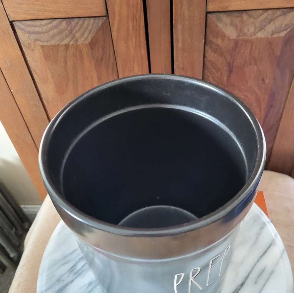 Rae Dunn Black Prep Canister - Picture 10 of 10